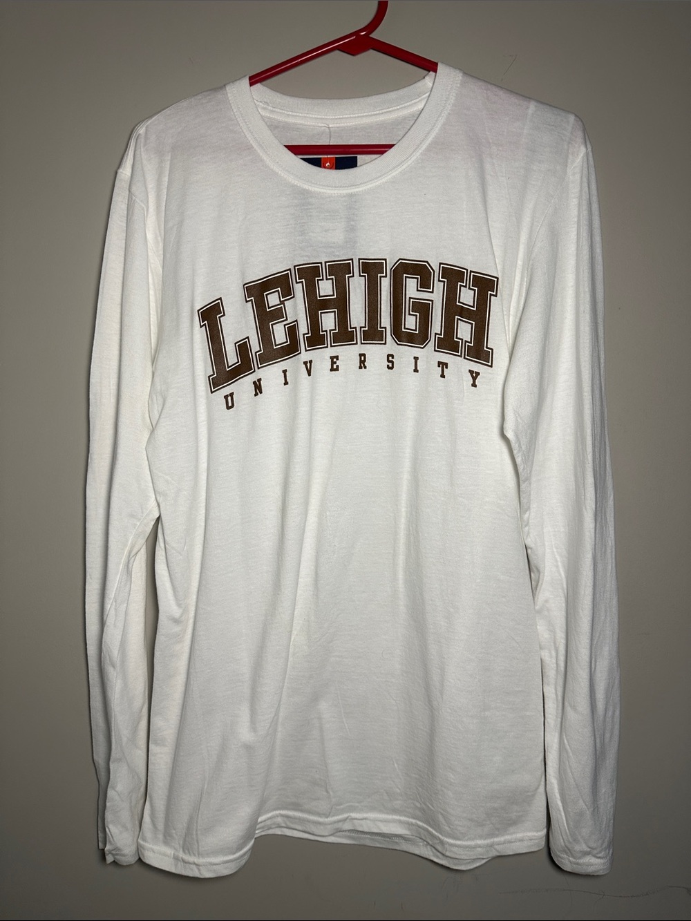 Fanatics New Lehigh University white long sleeve Tee